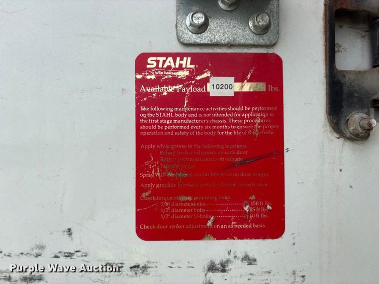 image for item YA3189 2015 Ford F750 chipper truck