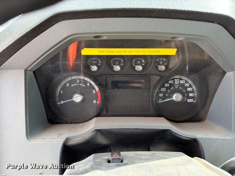 image for item YA3210 2016 Ford F650 Super Duty chipper truck