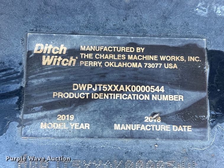 image for item YA3216 2019 Ditch Witch JT5 directional boring unit