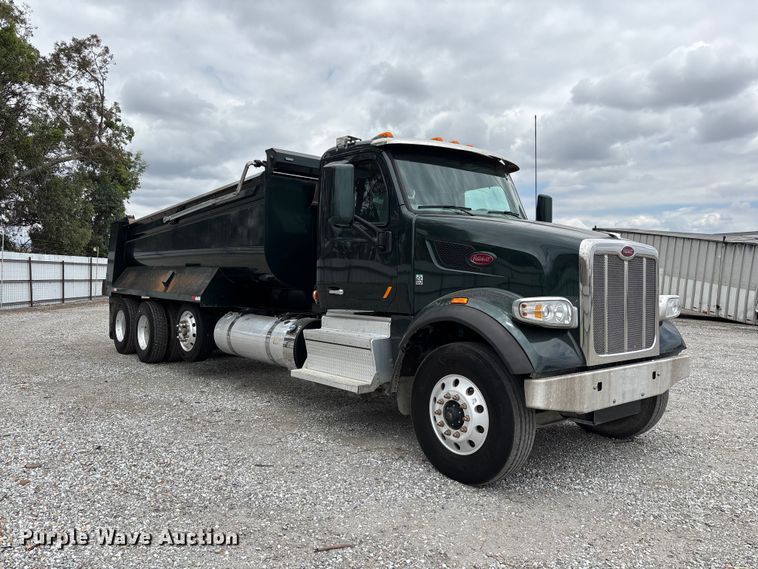 image for item YA3229 2022 Peterbilt 567 dump truck