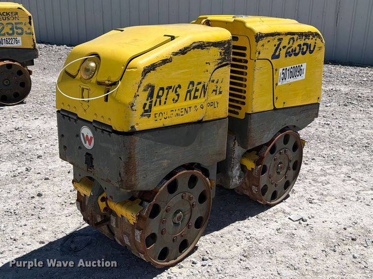 image for item YA3277 2011 Wacker Neuson Roller RT trench compactor