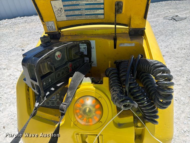 image for item YA3277 2011 Wacker Neuson Roller RT trench compactor