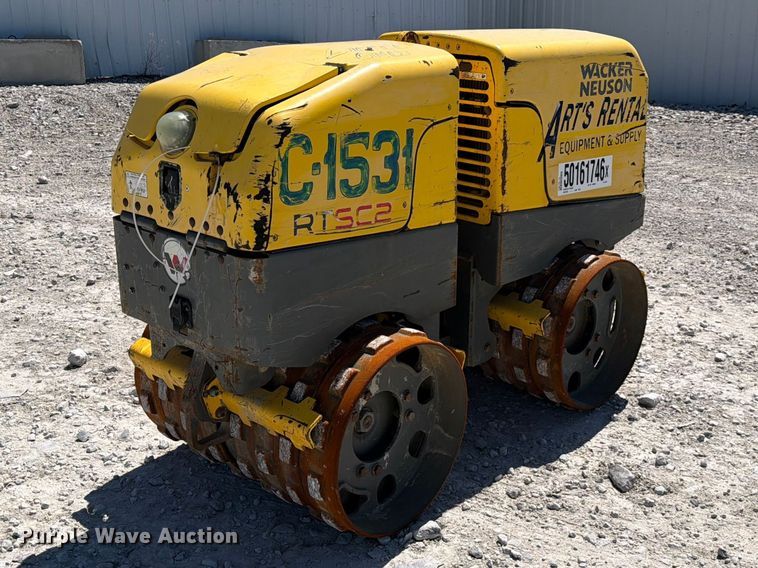 image for item YA3278 2014 Wacker Neuson RTSC2 trench compactor