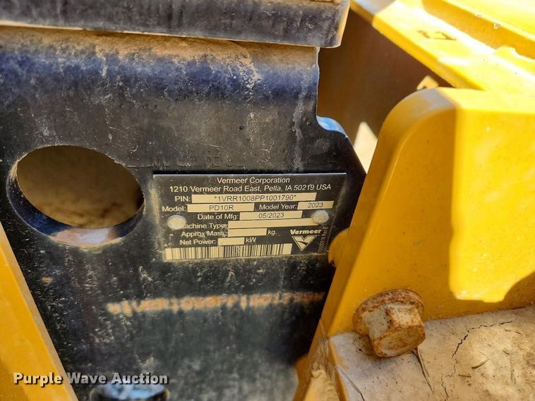 image for item YA3356 2023 Vermeer PD10R pile driver