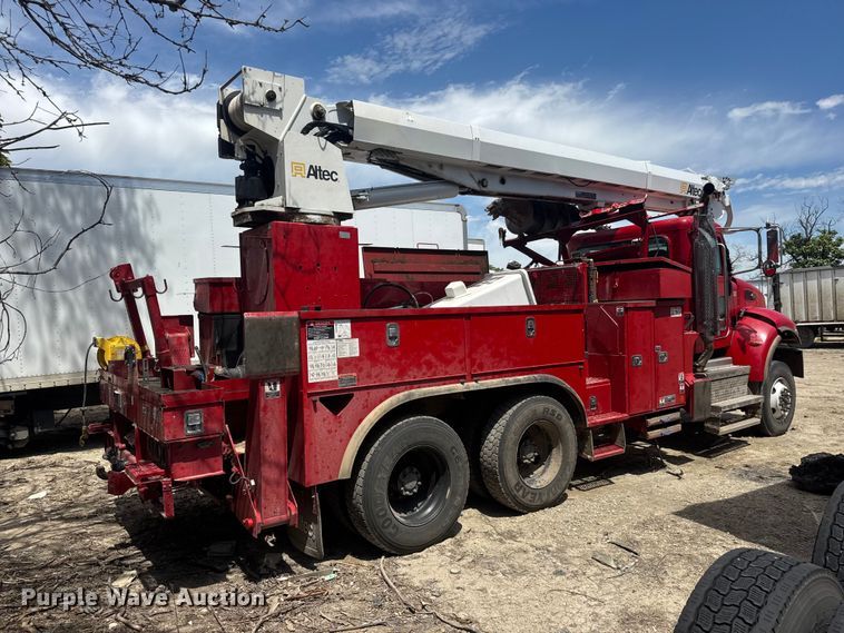 image for item YA3425 2021 Peterbilt 348 digger derrick truck