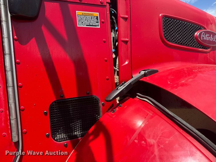 image for item YA3425 2021 Peterbilt 348 digger derrick truck