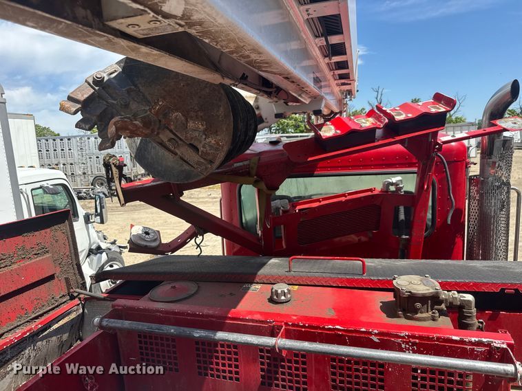 image for item YA3425 2021 Peterbilt 348 digger derrick truck