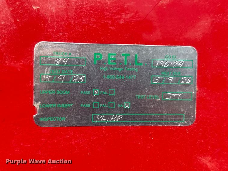 image for item YA3425 2021 Peterbilt 348 digger derrick truck