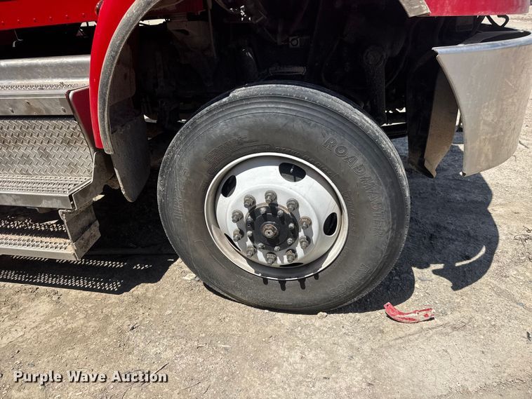 image for item YA3425 2021 Peterbilt 348 digger derrick truck
