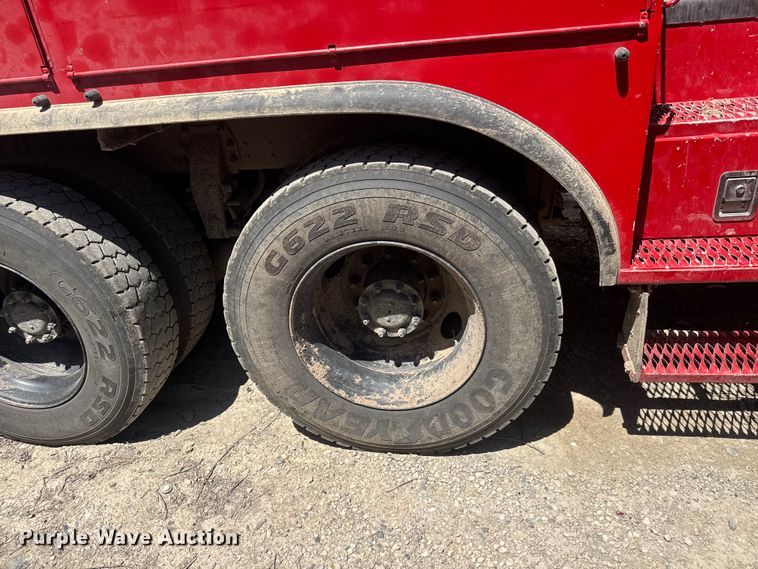 image for item YA3425 2021 Peterbilt 348 digger derrick truck