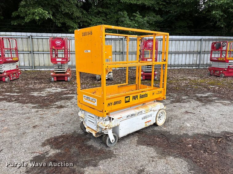 image for item YA3483 Hi-Brid lifts 1230 scissor lift