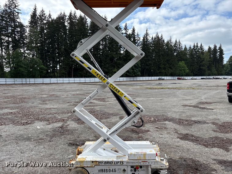 image for item YA3483 Hi-Brid lifts 1230 scissor lift