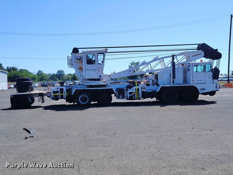 image for item YA3560 1986 Kershaw RC 130-1 crane truck