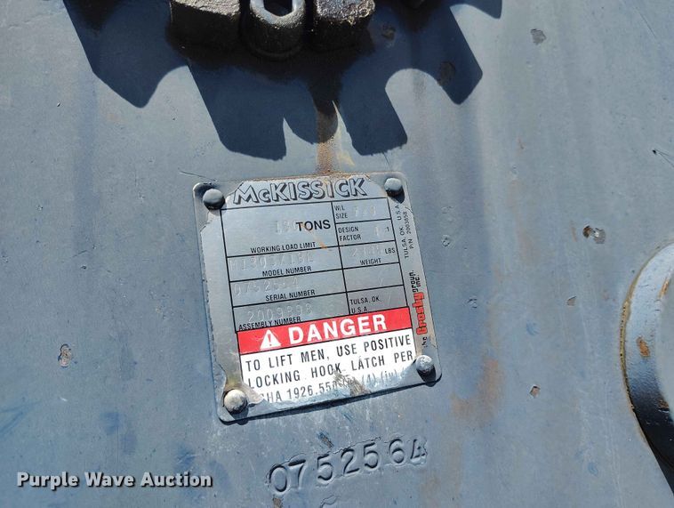 image for item YA3560 1986 Kershaw RC 130-1 crane truck
