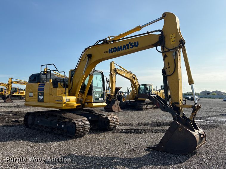 image for item YA3576 2022 Komatsu PC170LC-11 excavator