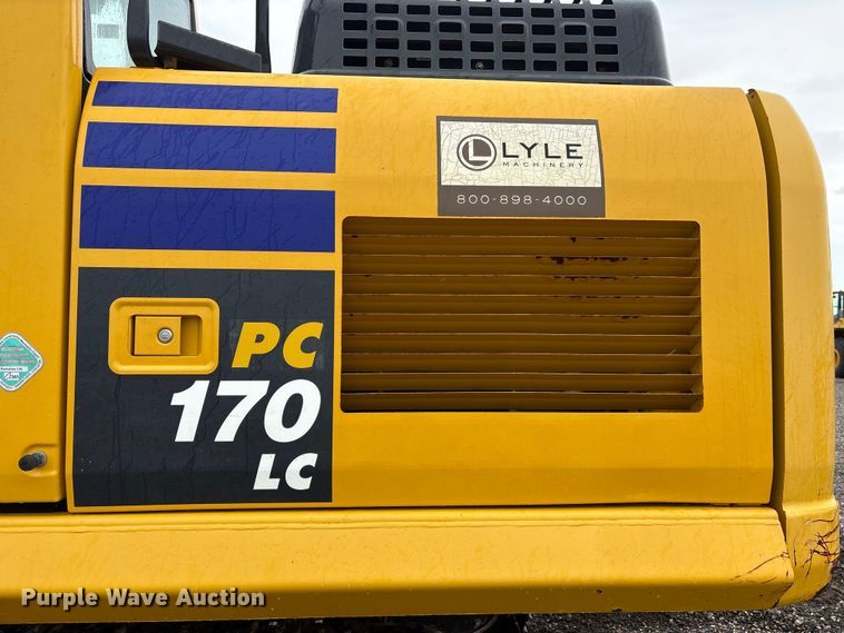 image for item YA3577 2021 Komatsu PC170LC-11 excavator