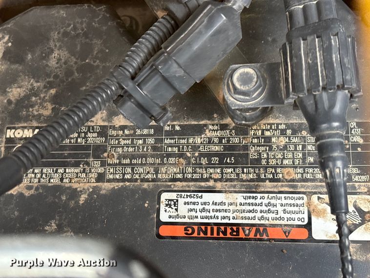 image for item YA3577 2021 Komatsu PC170LC-11 excavator