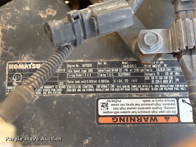 image for item YA3578 2021 Komatsu PC170LC-11 excavator