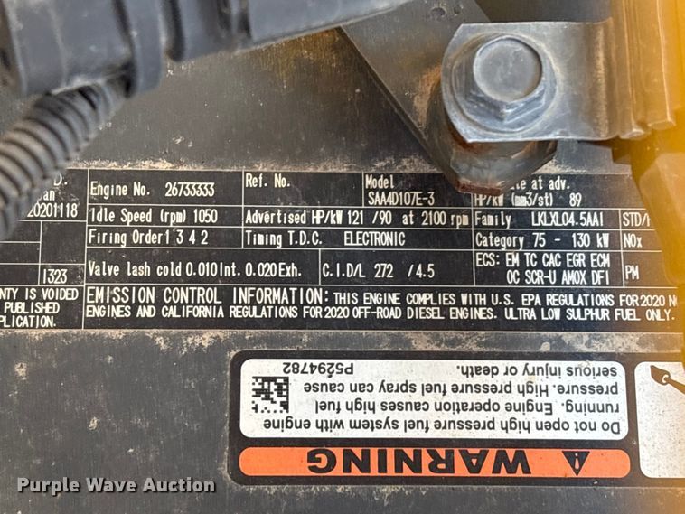 image for item YA3578 2021 Komatsu PC170LC-11 excavator