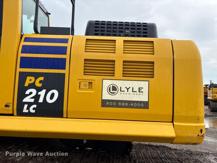image for item YA3581 2023 Komatsu PC210LC-11 excavator