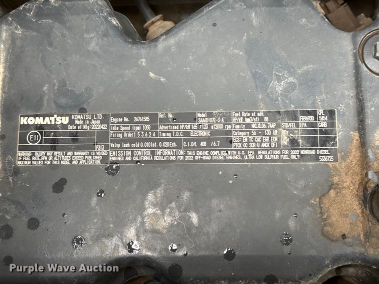 image for item YA3581 2023 Komatsu PC210LC-11 excavator