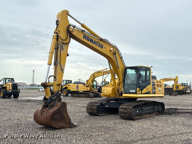 image for item YA3582 2021 Komatsu PC210LC-11 excavator