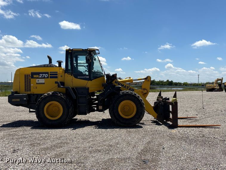 image for item YA3584 2021 Komatsu WA270 wheel loader