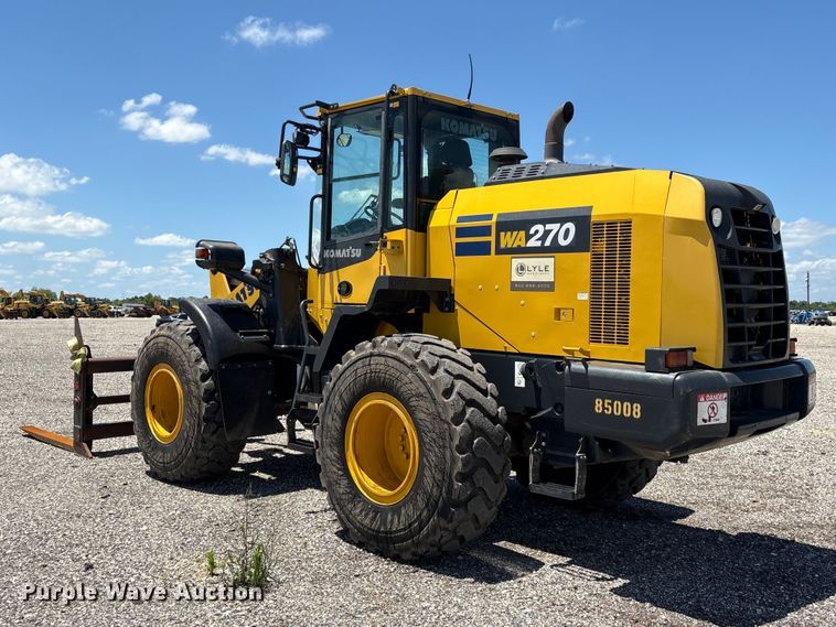 image for item YA3584 2021 Komatsu WA270 wheel loader