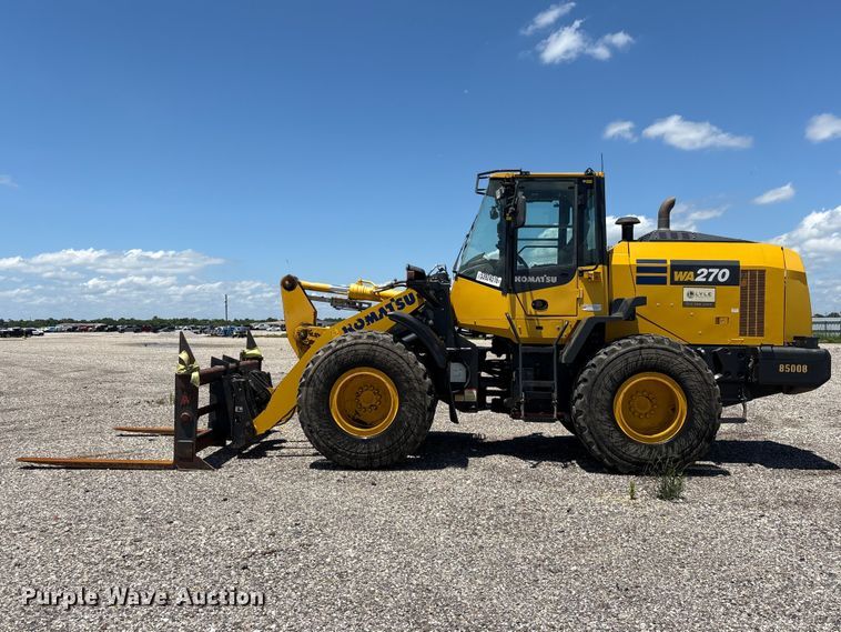 image for item YA3584 2021 Komatsu WA270 wheel loader