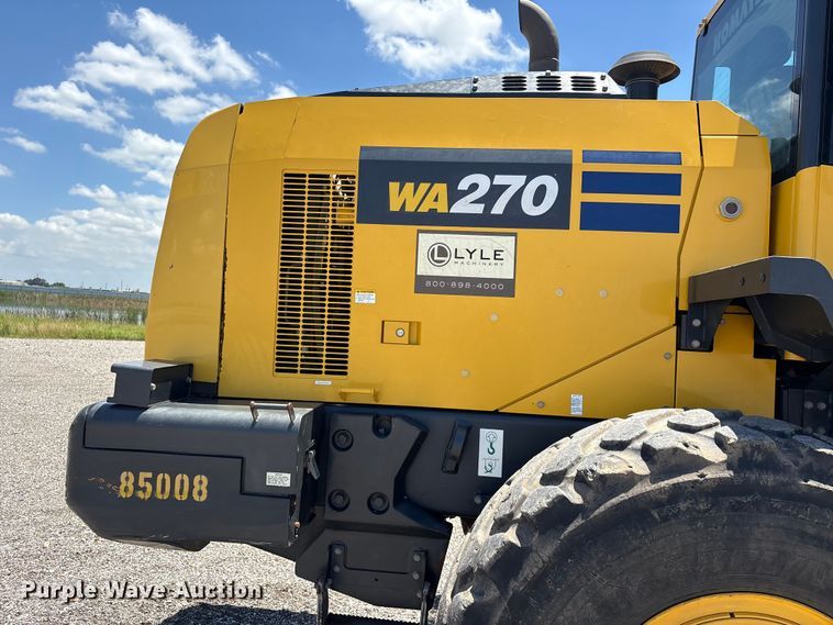 image for item YA3584 2021 Komatsu WA270 wheel loader