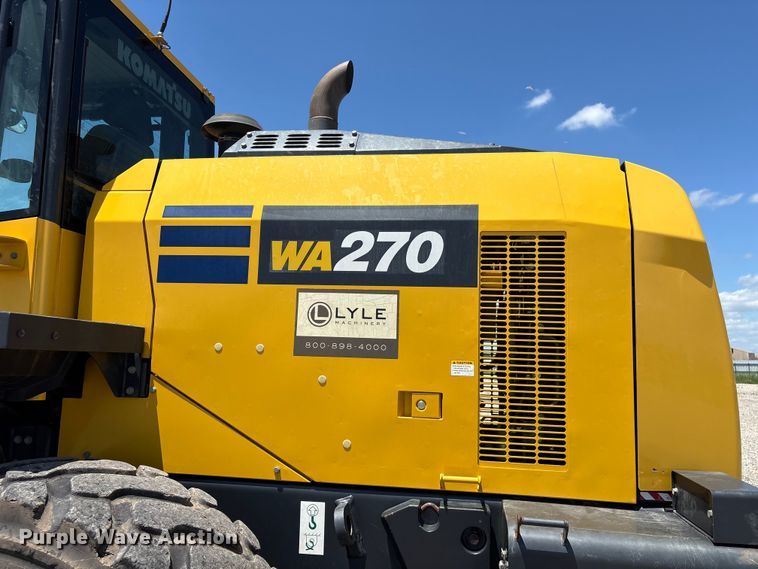 image for item YA3584 2021 Komatsu WA270 wheel loader