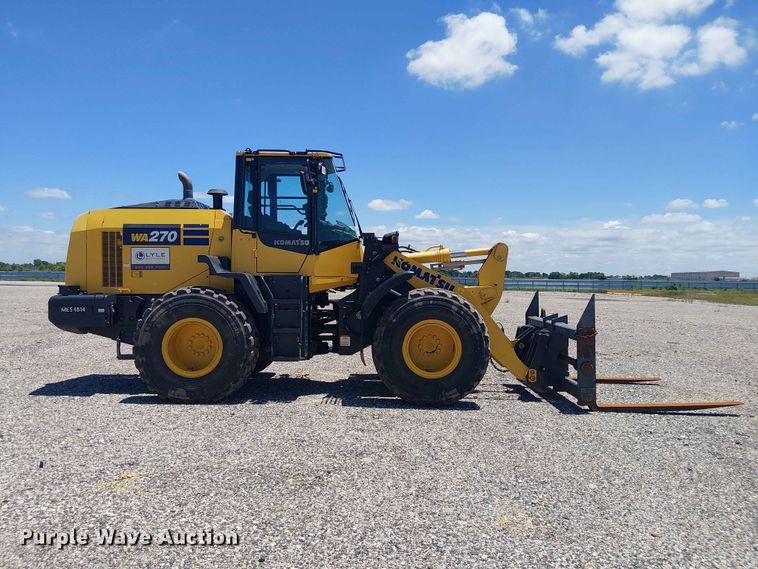 image for item YA3585 2021 Komatsu WA270-8 wheel loader