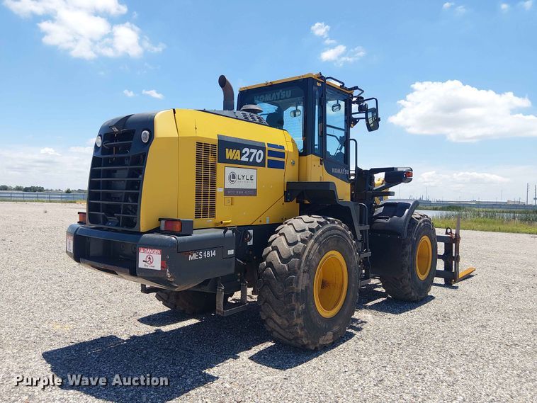 image for item YA3585 2021 Komatsu WA270-8 wheel loader