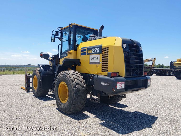 image for item YA3585 2021 Komatsu WA270-8 wheel loader