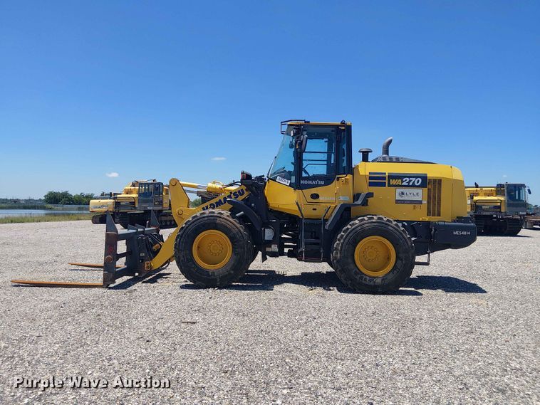 image for item YA3585 2021 Komatsu WA270-8 wheel loader