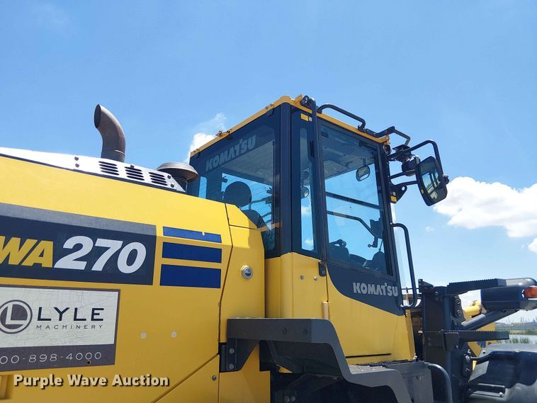 image for item YA3585 2021 Komatsu WA270-8 wheel loader