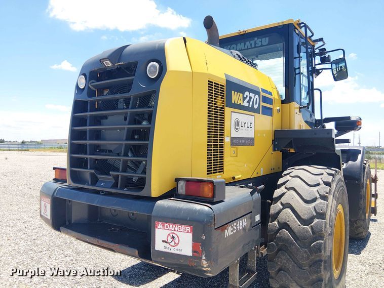 image for item YA3585 2021 Komatsu WA270-8 wheel loader