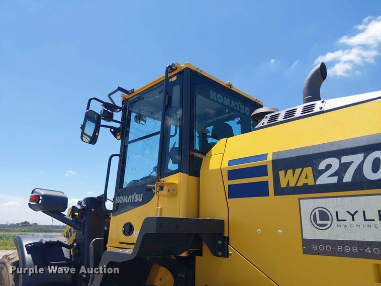image for item YA3585 2021 Komatsu WA270-8 wheel loader