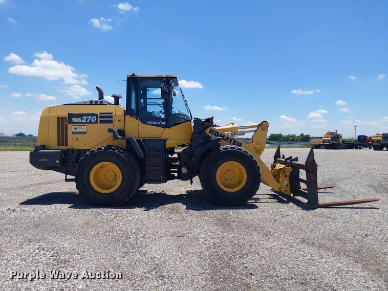 image for item YA3586 2020 Komatsu WA270-8 wheel loader