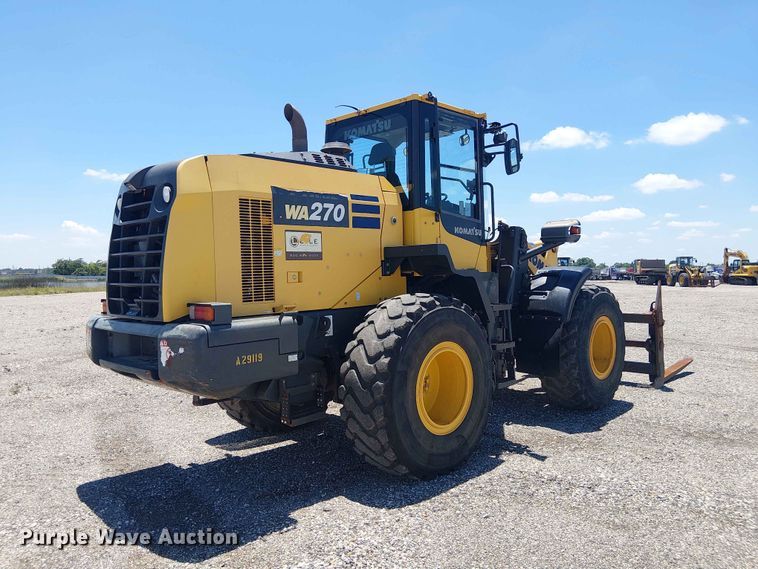 image for item YA3586 2020 Komatsu WA270-8 wheel loader