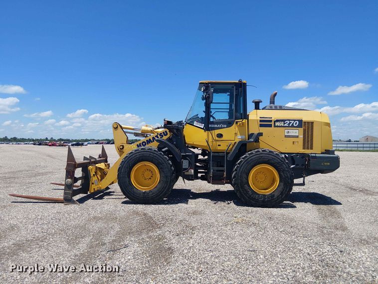 image for item YA3586 2020 Komatsu WA270-8 wheel loader
