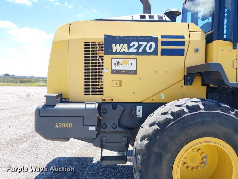 image for item YA3586 2020 Komatsu WA270-8 wheel loader