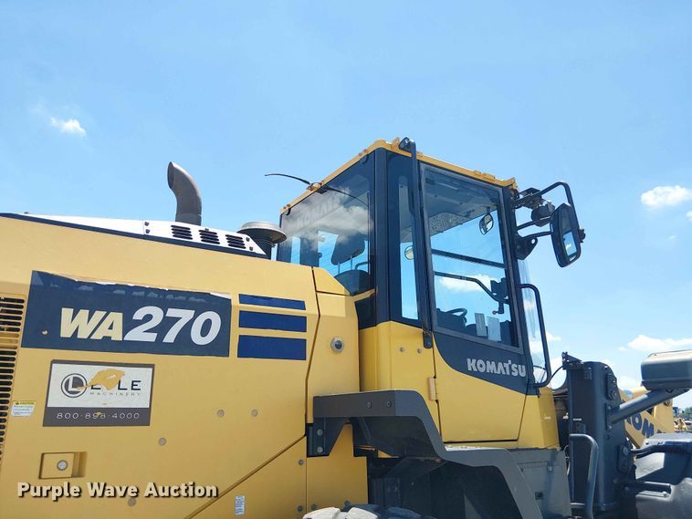 image for item YA3586 2020 Komatsu WA270-8 wheel loader