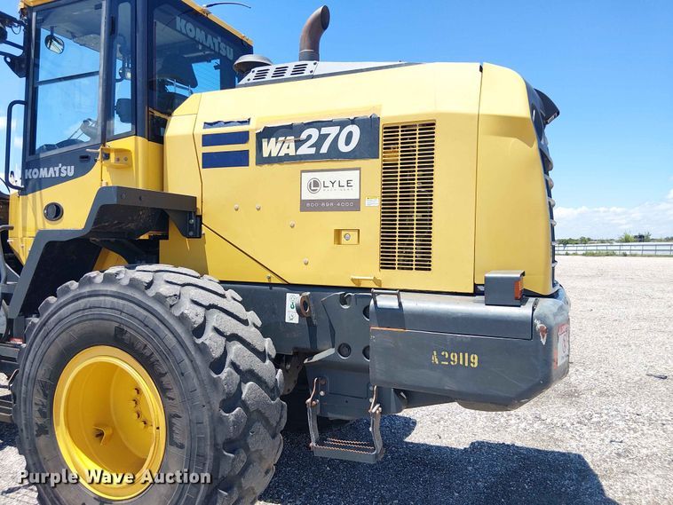 image for item YA3586 2020 Komatsu WA270-8 wheel loader