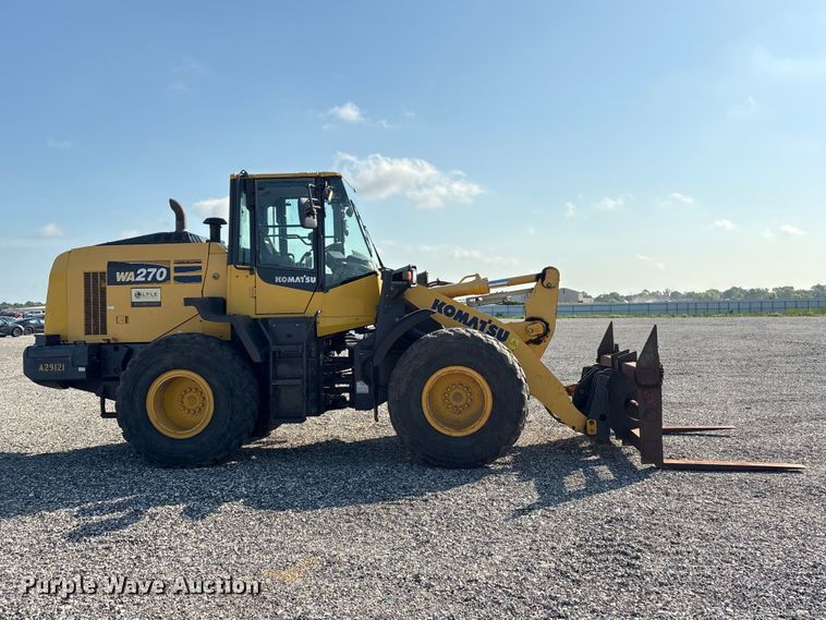 image for item YA3587 2020 Komatsu WA270 wheel loader