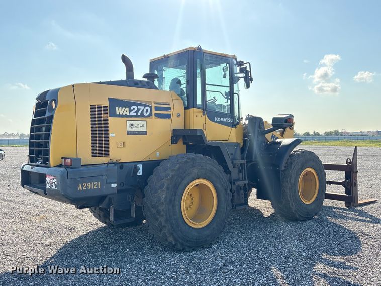 image for item YA3587 2020 Komatsu WA270 wheel loader