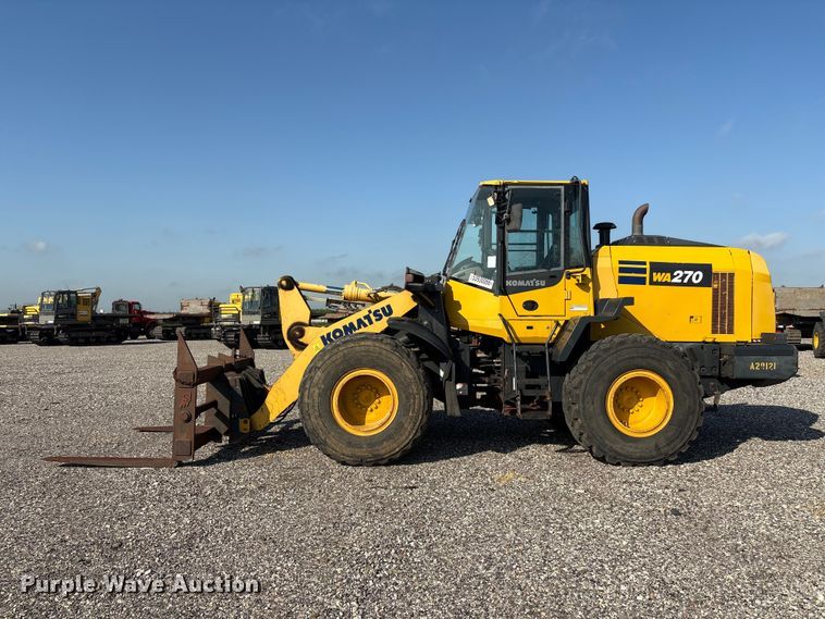 image for item YA3587 2020 Komatsu WA270 wheel loader