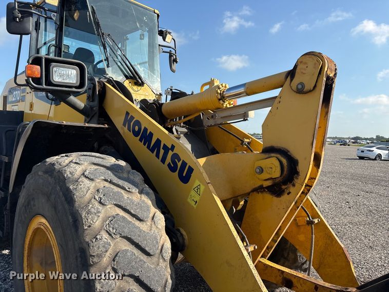image for item YA3587 2020 Komatsu WA270 wheel loader