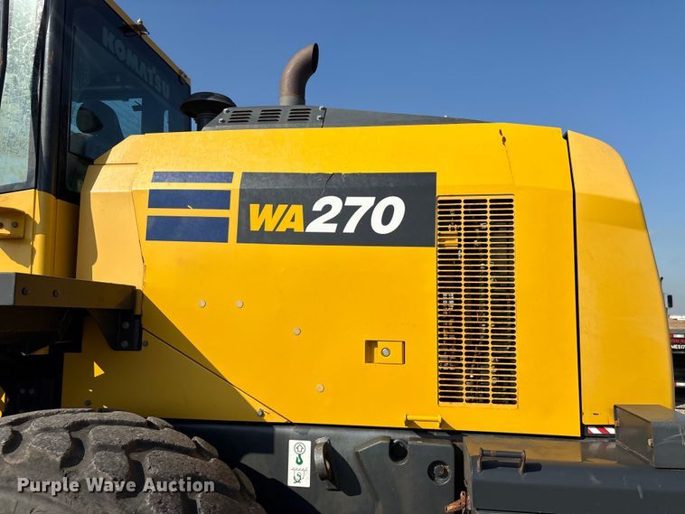 image for item YA3587 2020 Komatsu WA270 wheel loader