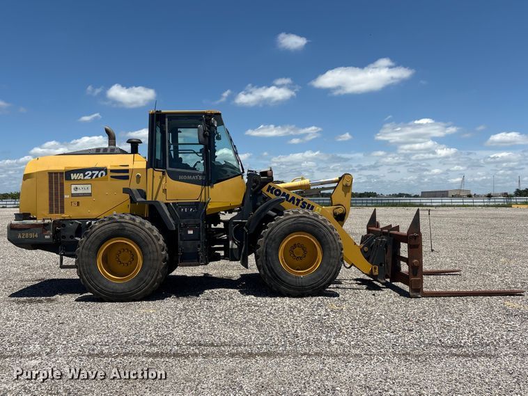image for item YA3588 2020 Komatsu WA270-8 wheel loader